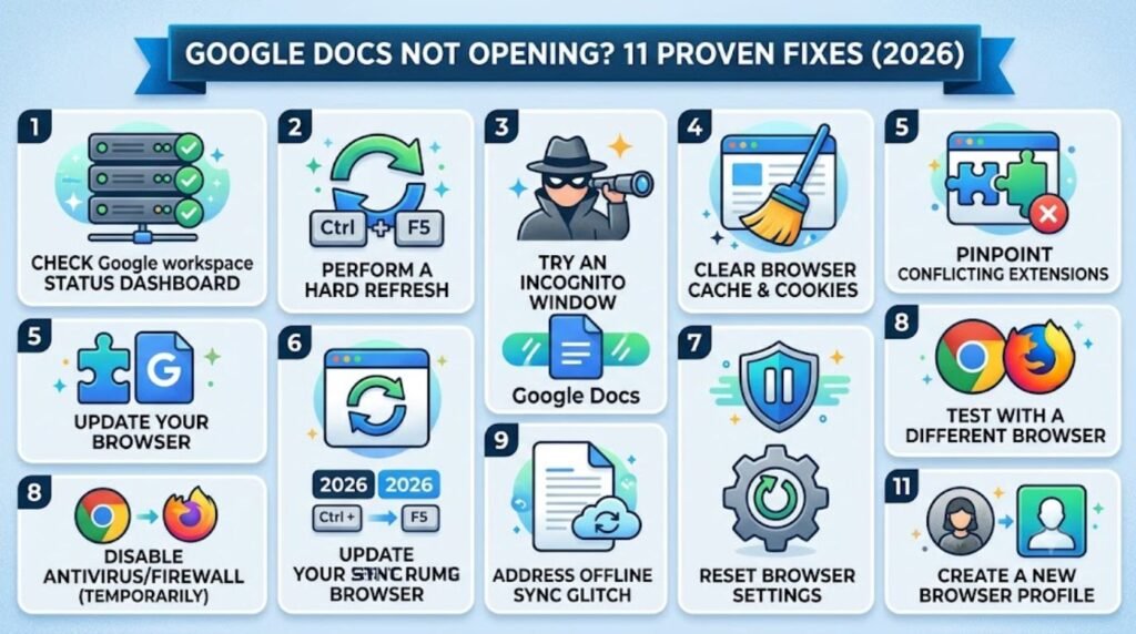 google docs not opening