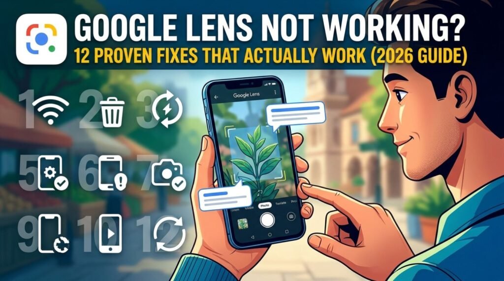 google lens not working