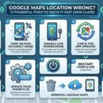 google maps location wrong