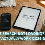 google search not loading