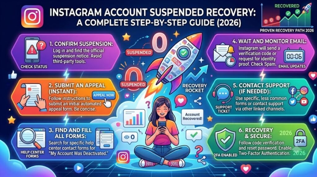 instagram account suspended recovery
