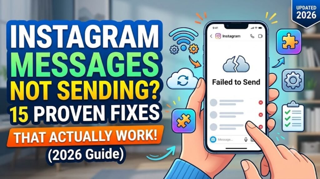 instagram messages not sending