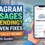 instagram messages not sending