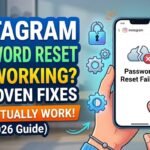 instagram password reset not working