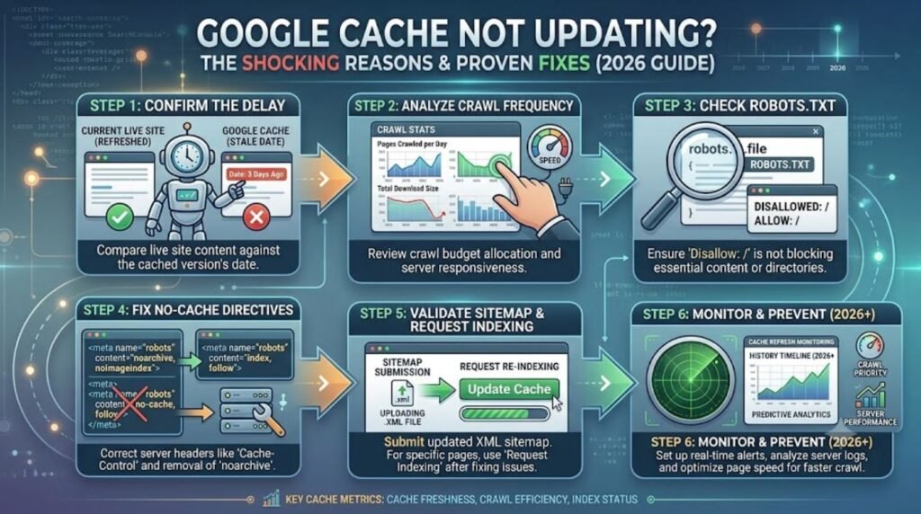 google cache not updating