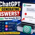chatgpt not generating answers