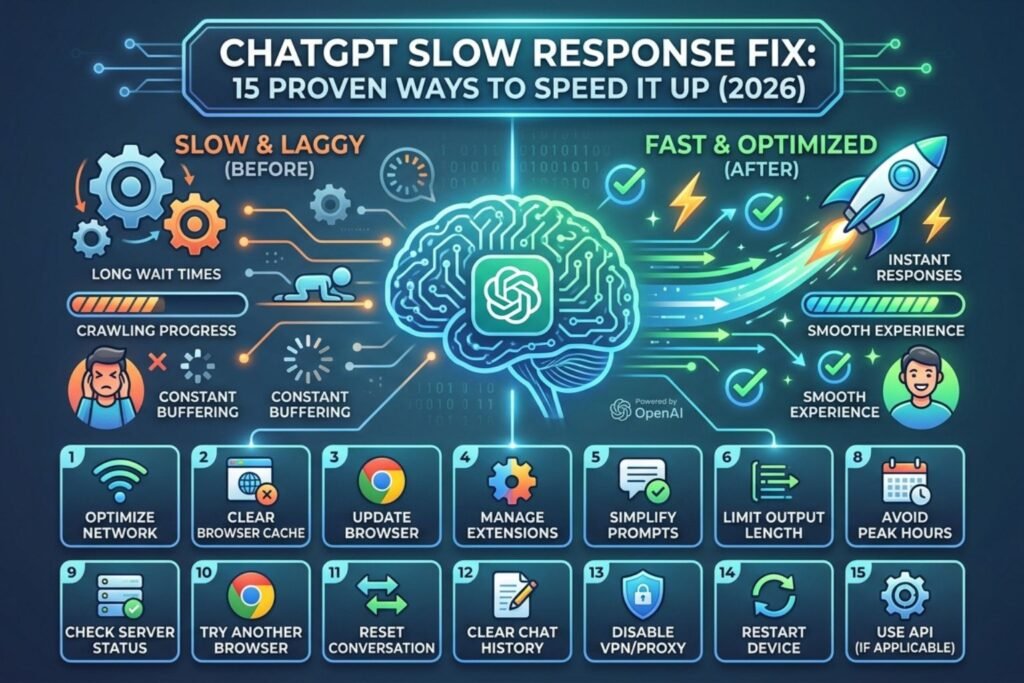 chatgpt slow response fix