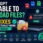 chatgpt unable to upload files