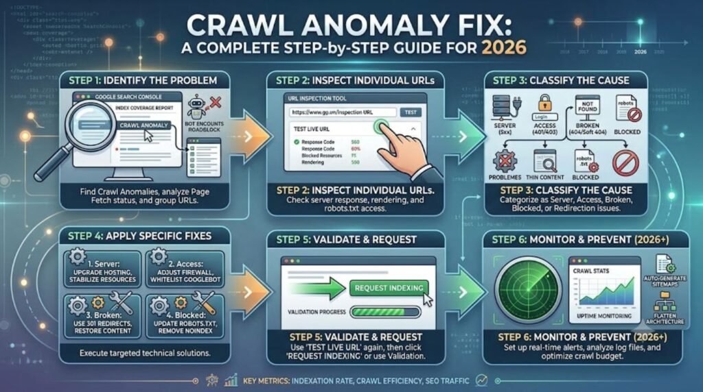 crawl anomaly fix