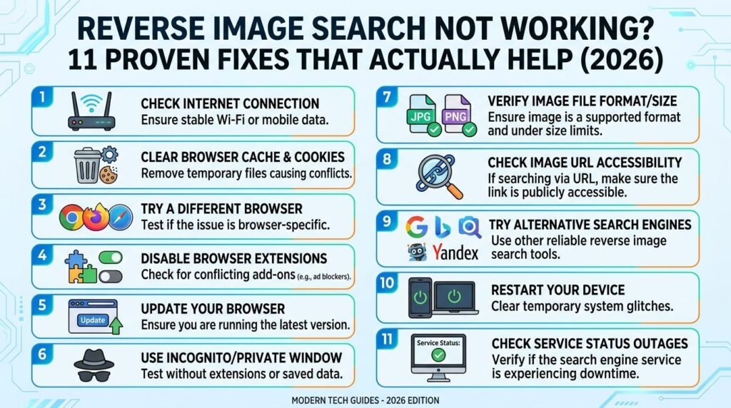 reverse image search not working