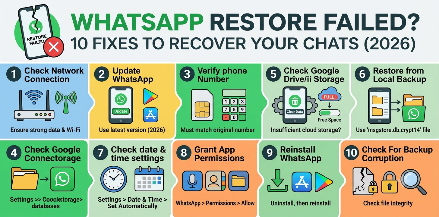 whatsapp restore failed